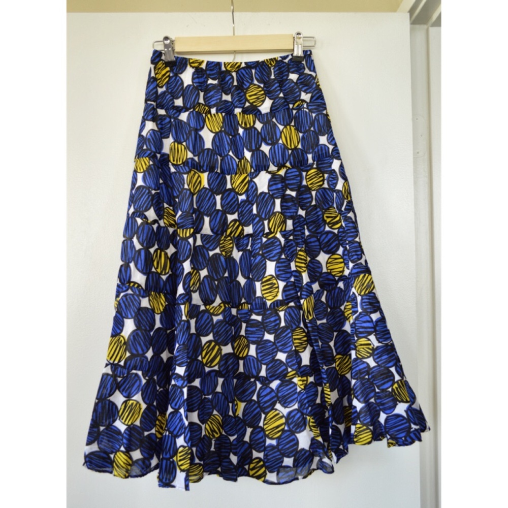 Ruby Rd. Long Print Skirt